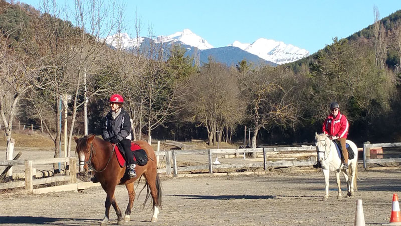 rutas a caballo pirineo