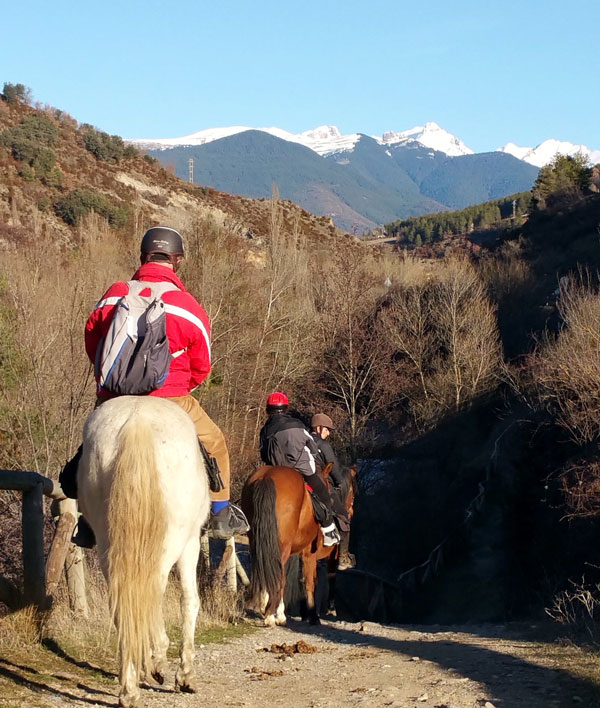 paseos a caballo en jaca