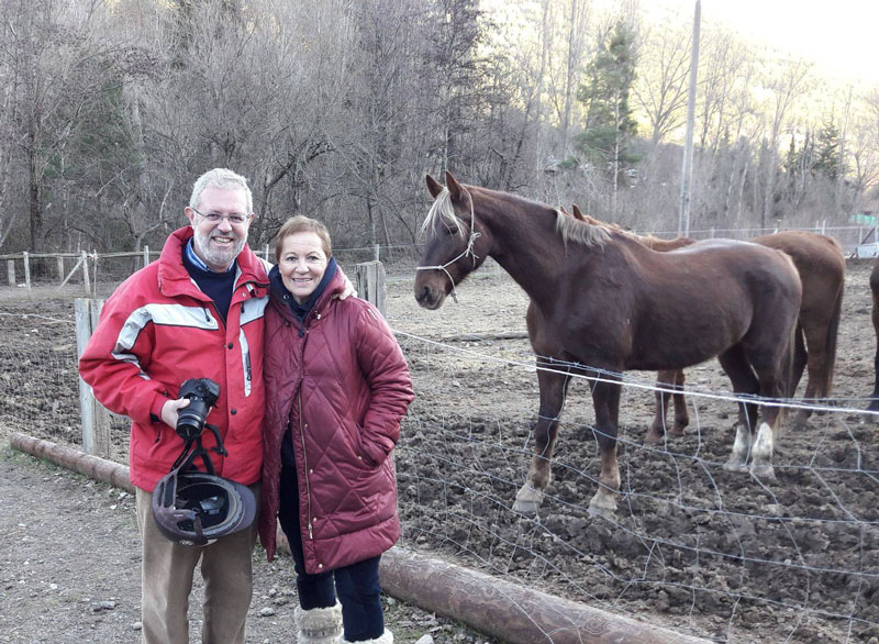 excursion a caballo en el pirineo