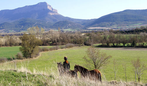 paseo a caballo fin de semana jaca pirineo