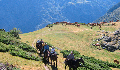 ruta caballo pirineos