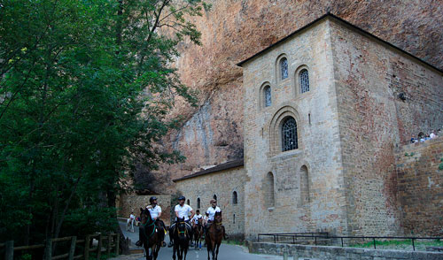 ruta santo grial a caballo