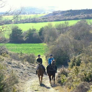 rutas a caballo pirineo ecuestre jaca