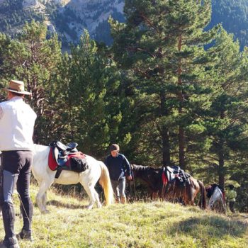 rutas a caballo pirineo aragones