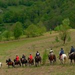 ruta de una semana a caballo por el pirineo