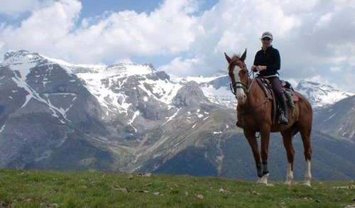 ruta a caballo descubriendo el pirineo