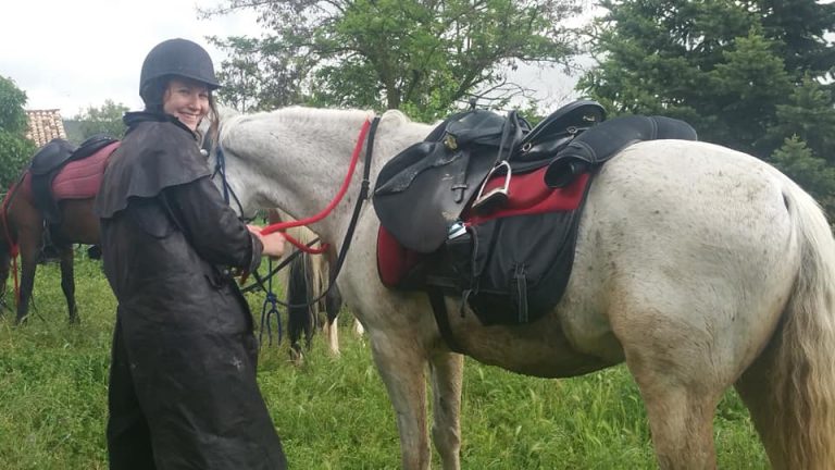 excursion a caballo en el pirineo