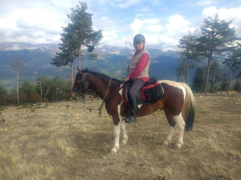 montar a caballo en el pirineo