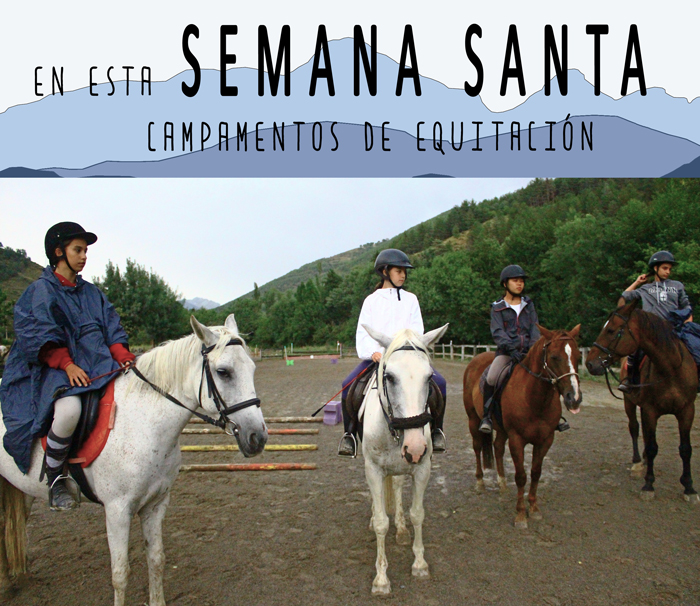 campamento semana santa equitacion